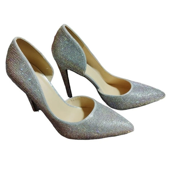 Gorgeous CINDERELLA Crystal Heels NWOB ๐ - Picture 4 of 12